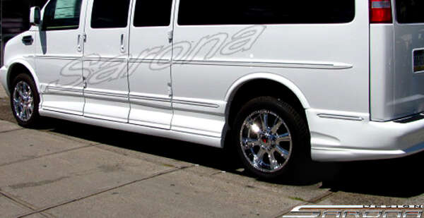 2003-2024 Chevrolet Express Van Side Skirts