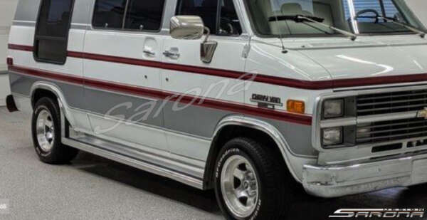 1971-1995 Chevrolet G-Series Van (G10/G20/G30) Running Boards
