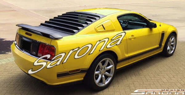 2005-2009 Ford Mustang Rear Louvers