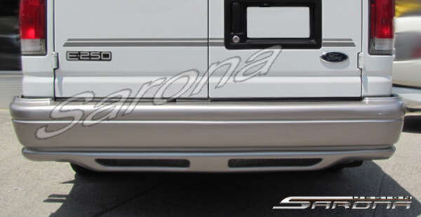 1992-2013 Ford Econoline Van Rear Bumper